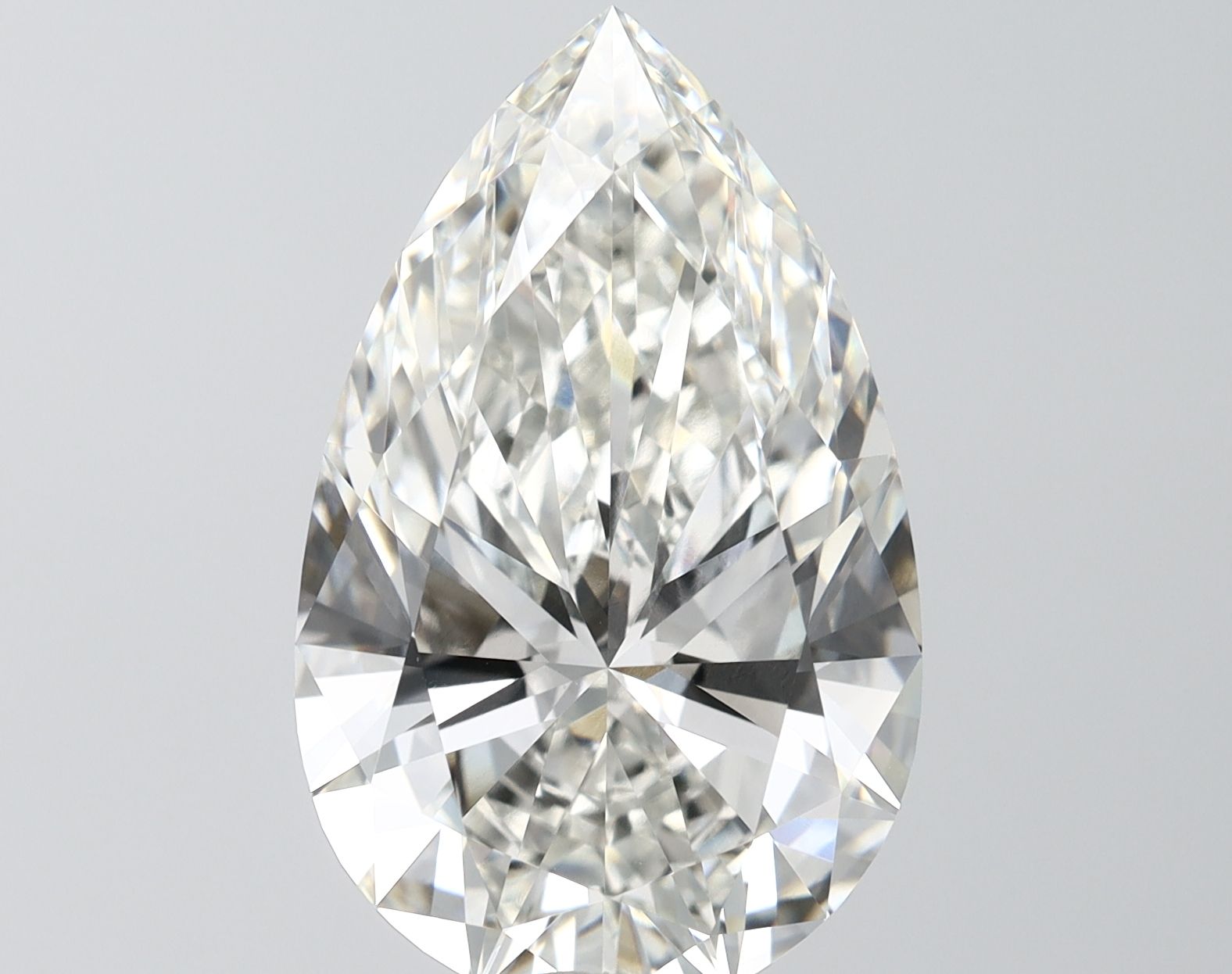 9.08 ct. pear Lab Grown Diamond front image
