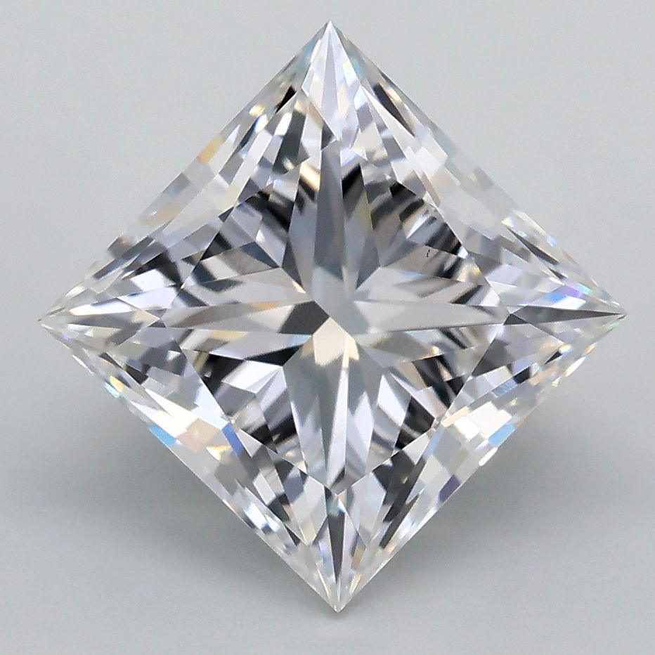 3.08 ct. princess Lab Grown Diamond front image