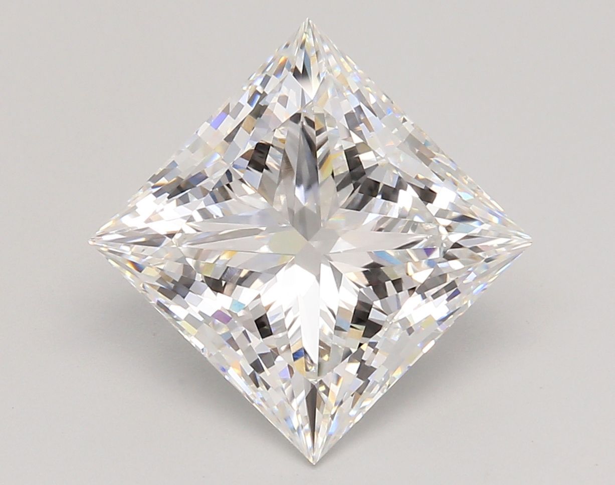 5.47 ct. princess Lab Grown Diamond front image