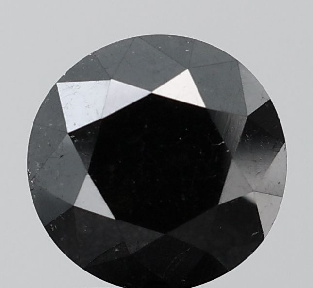 Diament 2.72 ct Fancy Black/VS2