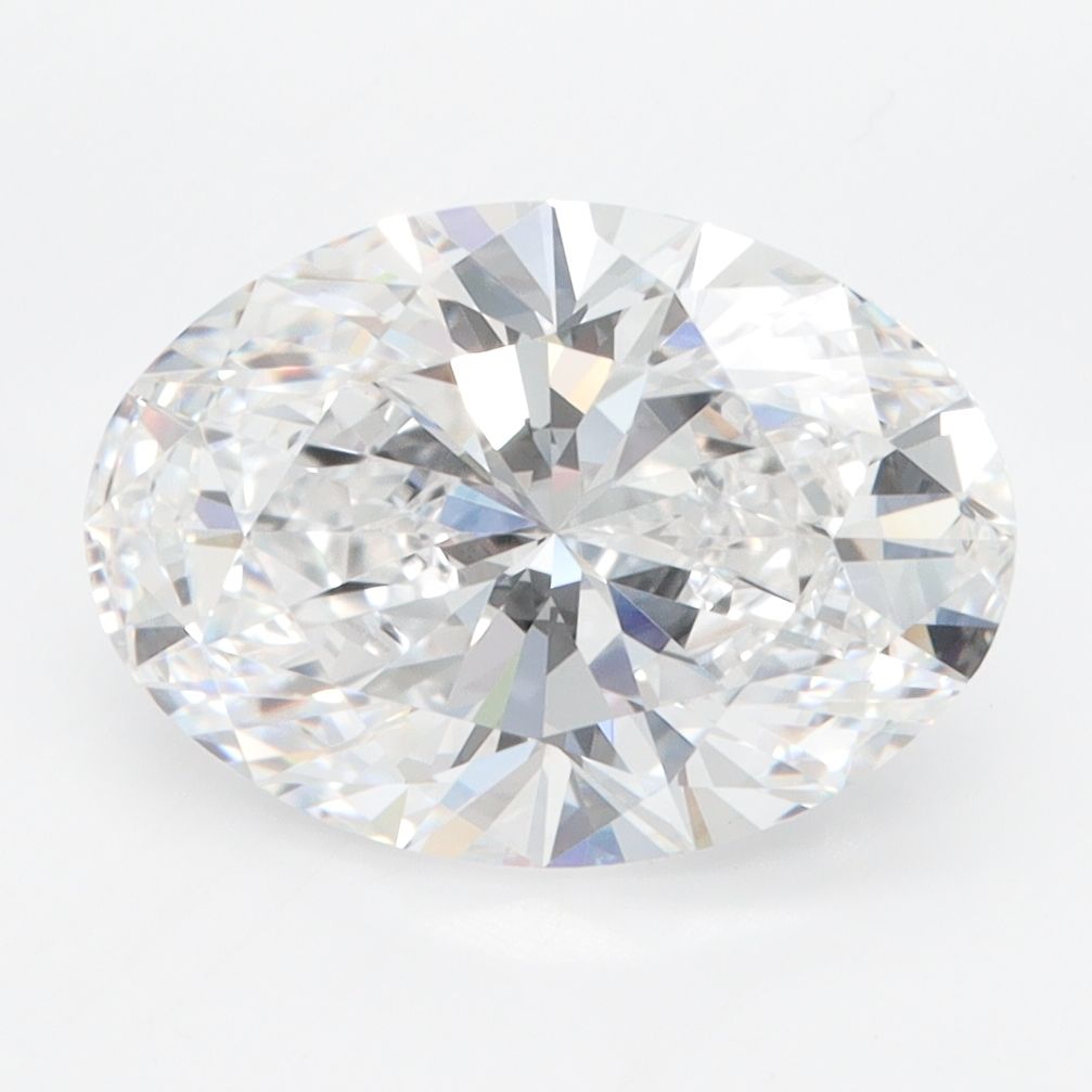 3.35 ct. oval Lab Grown Diamond front image
