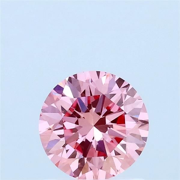 0.77 CT Fancy Vivid Pink ROUND