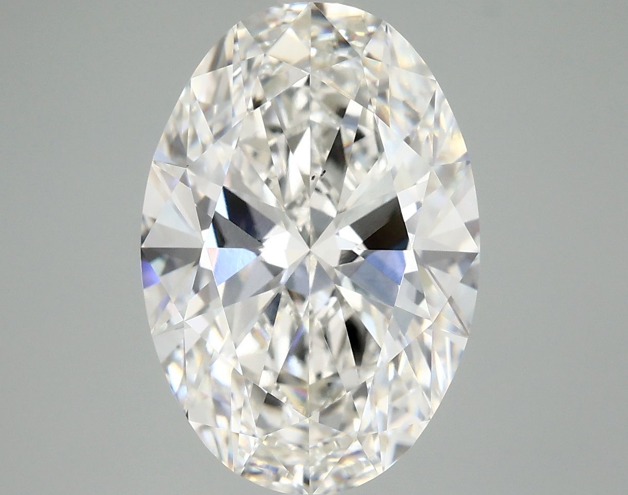 5.04 ct. oval Lab Grown Diamond front image