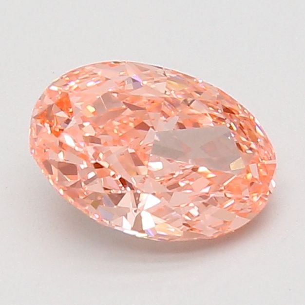 1.73 CT Fancy Vivid Pink OVAL