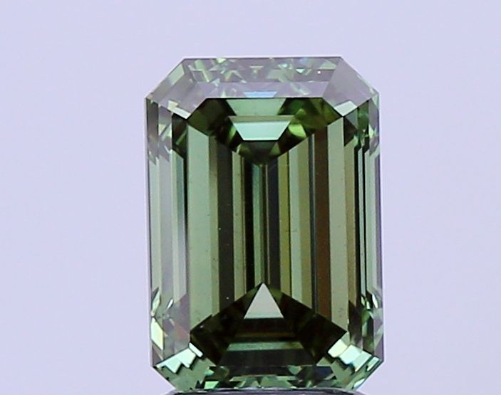 3.01 ct. emerald Lab Grown Diamond front image