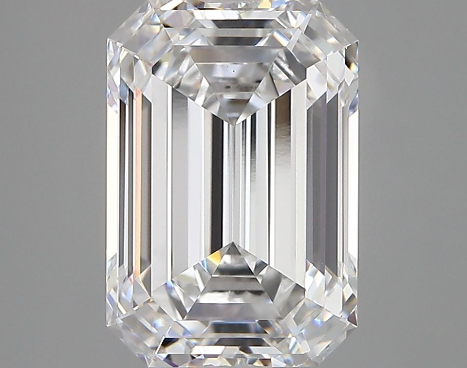 3.79 ct. emerald Lab Grown Diamond front image