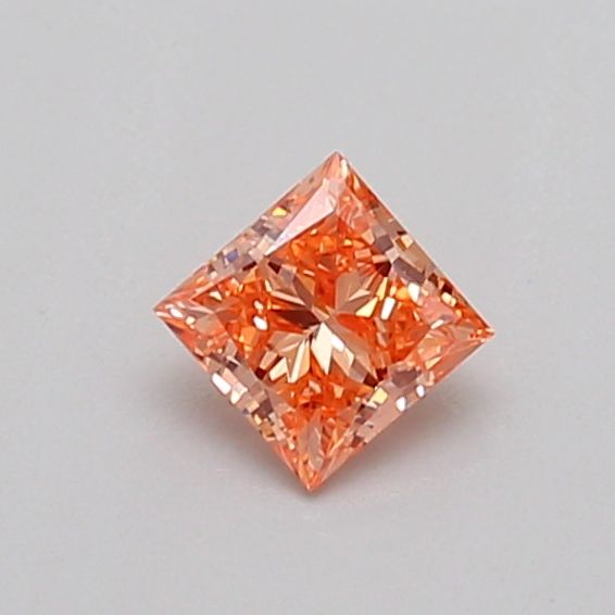 0.3 CT Fancy Intense Brownish Orange PRINCESS