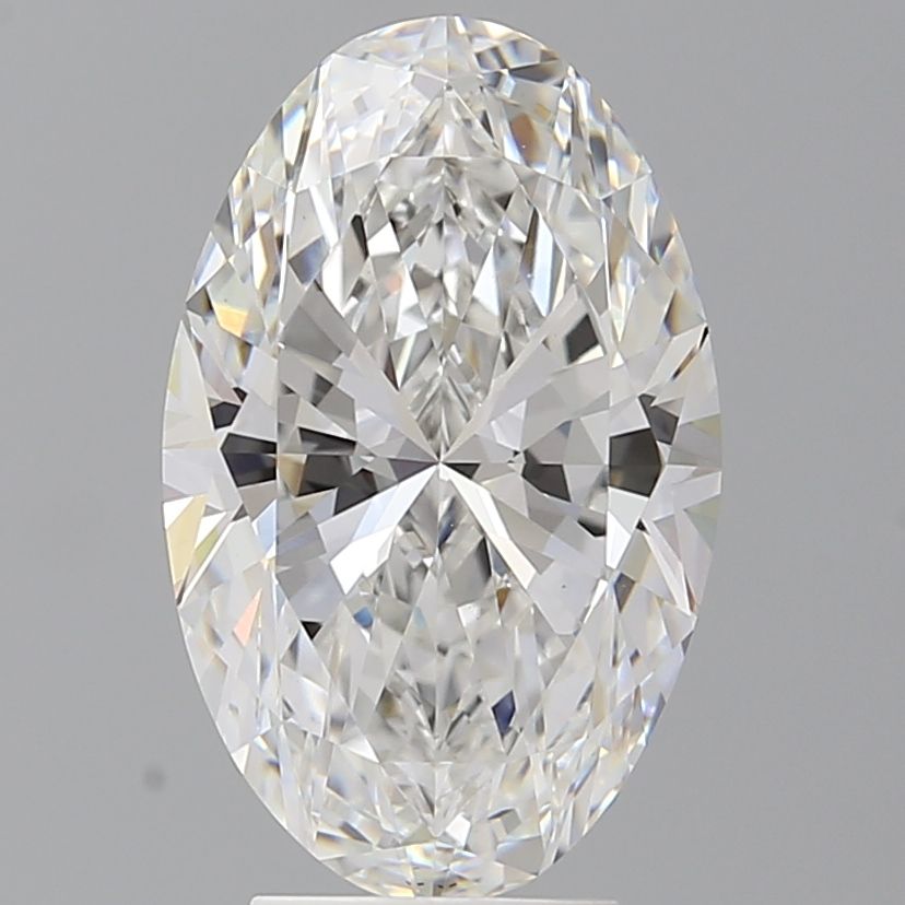 4.60 ct. oval Lab Grown Diamond front image