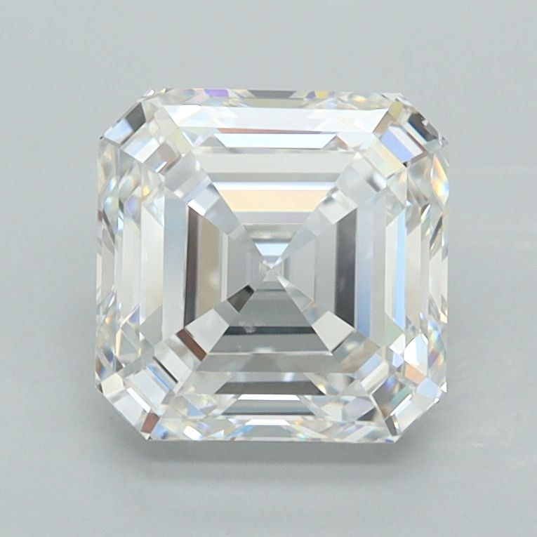 2.05 ct lab-grown Asscher Diamond