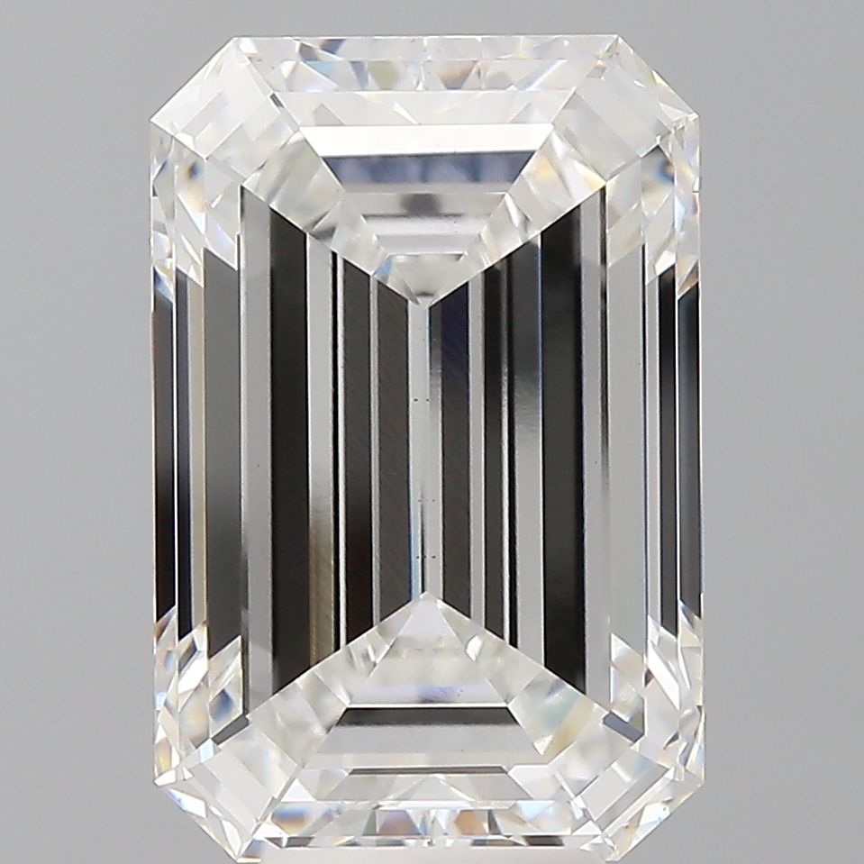 7.56 ct. emerald Lab Grown Diamond front image