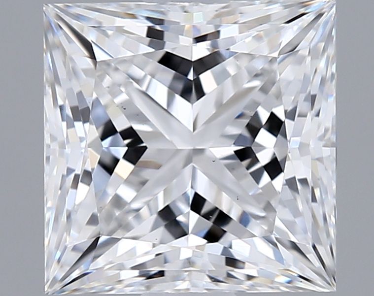1.53 ct lab-grown Princess Diamond
