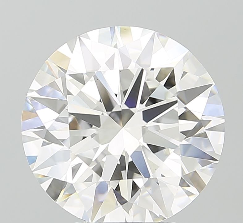 5.54 ct. round Lab Grown Diamond front image