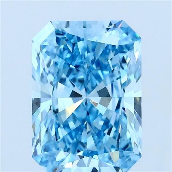 1.53 CT Fancy Vivid Blue RADIANT