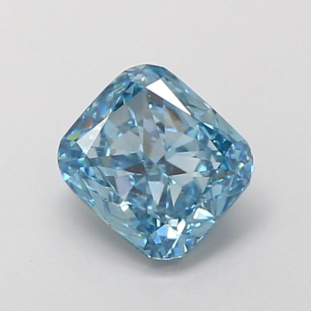 1.13 CT Fancy Vivid Blue CUSHION MODIFIED