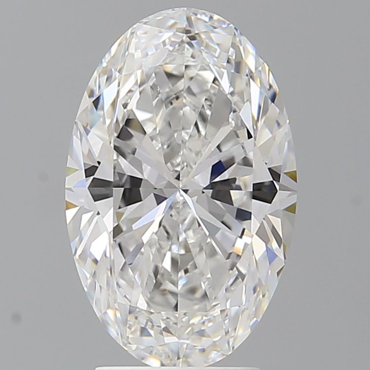 3.57 ct. oval Lab Grown Diamond front image