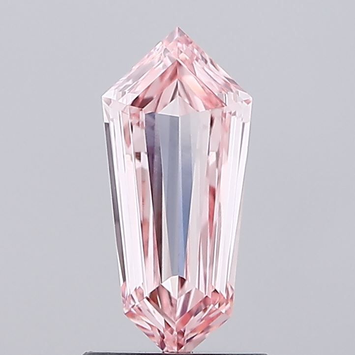 0.88 ct lab-grown Shield Diamond