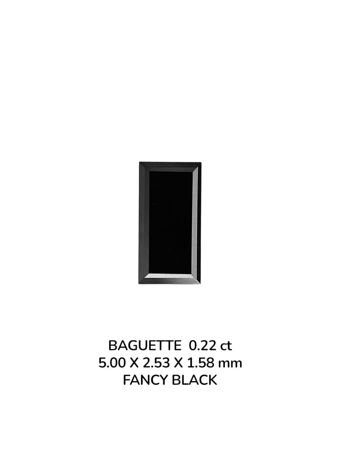 Diament 0.22 ct Fancy Black/VVS2