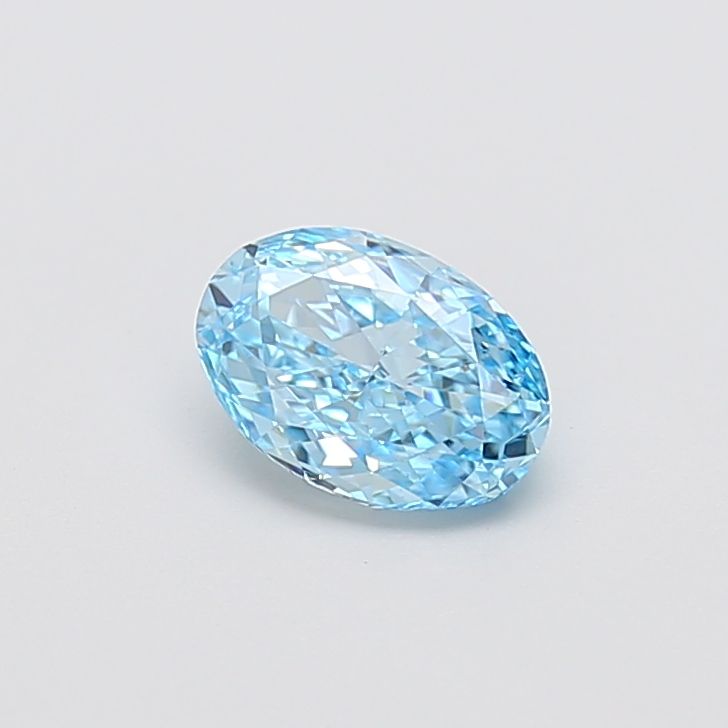1.03 CT Fancy Vivid Blue OVAL