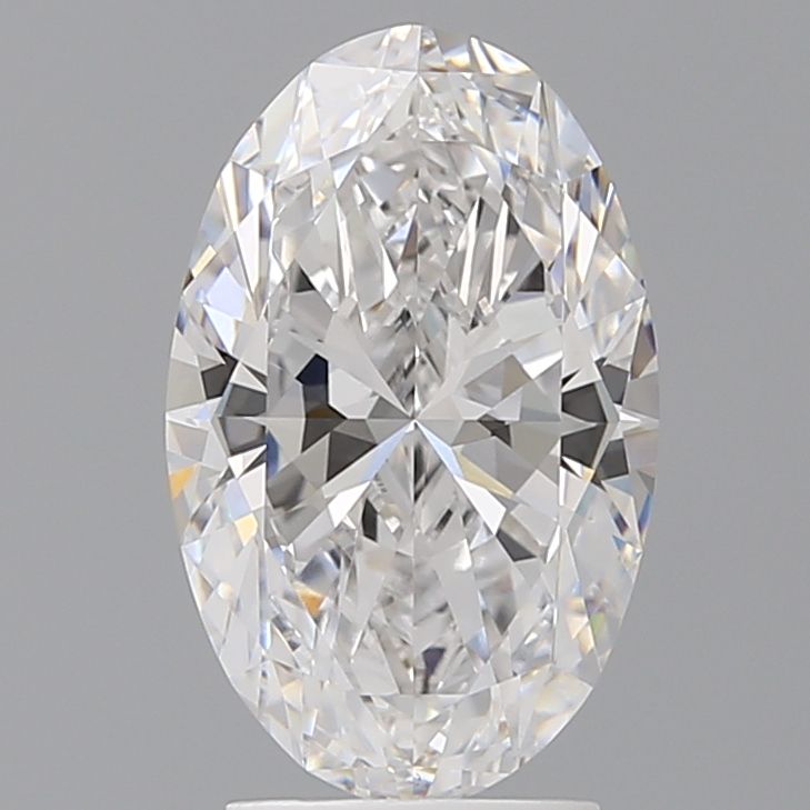 2.98 ct. oval Lab Grown Diamond front image