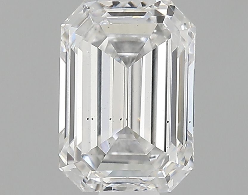 0.74 ct. emerald Lab Grown Diamond front image