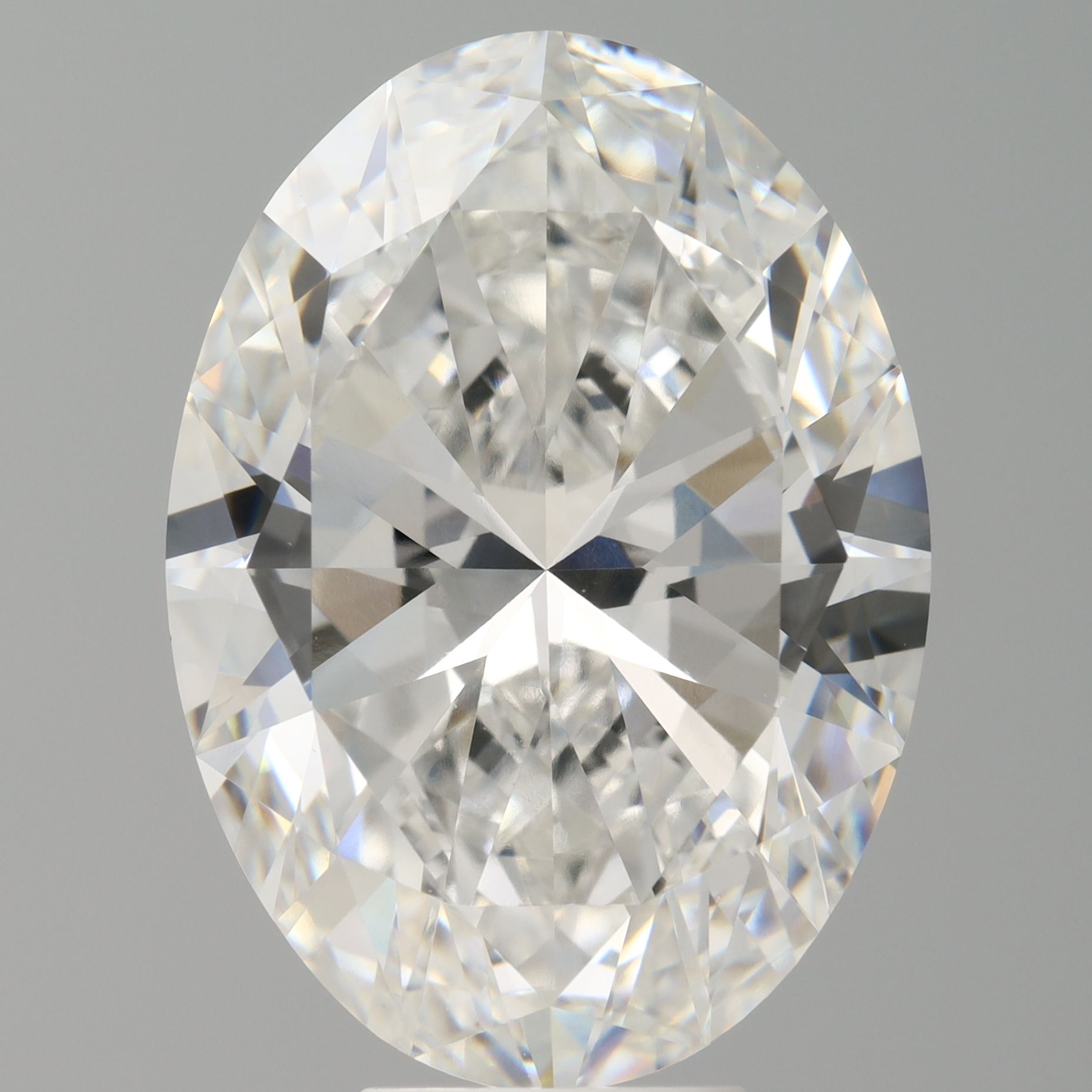 8.99 ct. oval Lab Grown Diamond front image