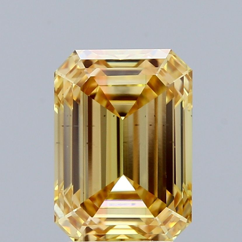 4.03 ct. emerald Lab Grown Diamond front image