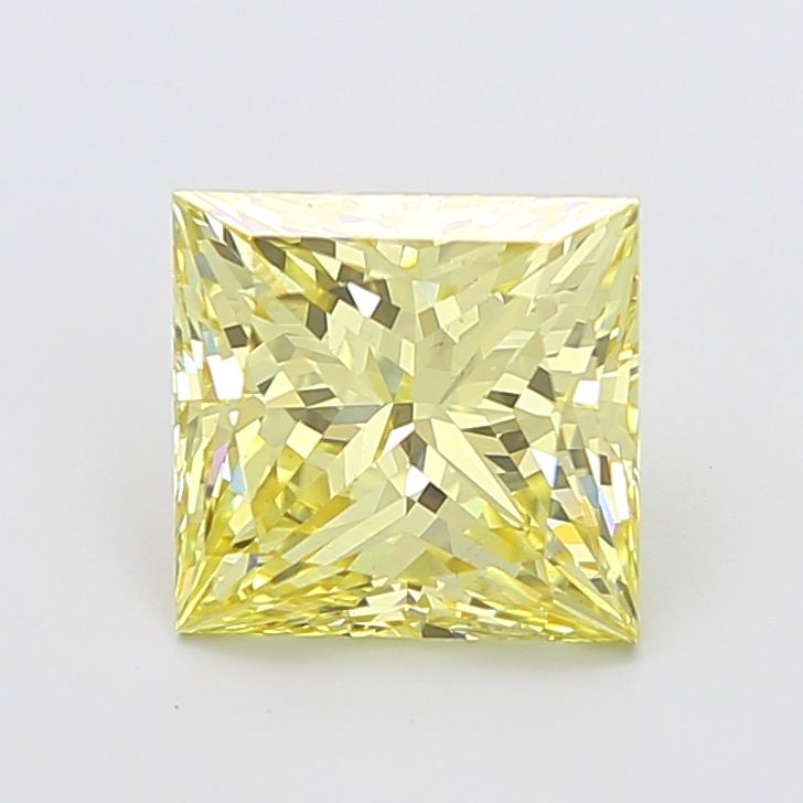 4.03 ct. princess Lab Grown Diamond front image