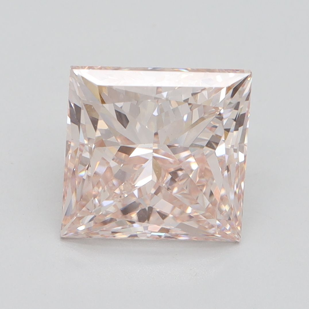3.70 ct. princess Lab Grown Diamond front image