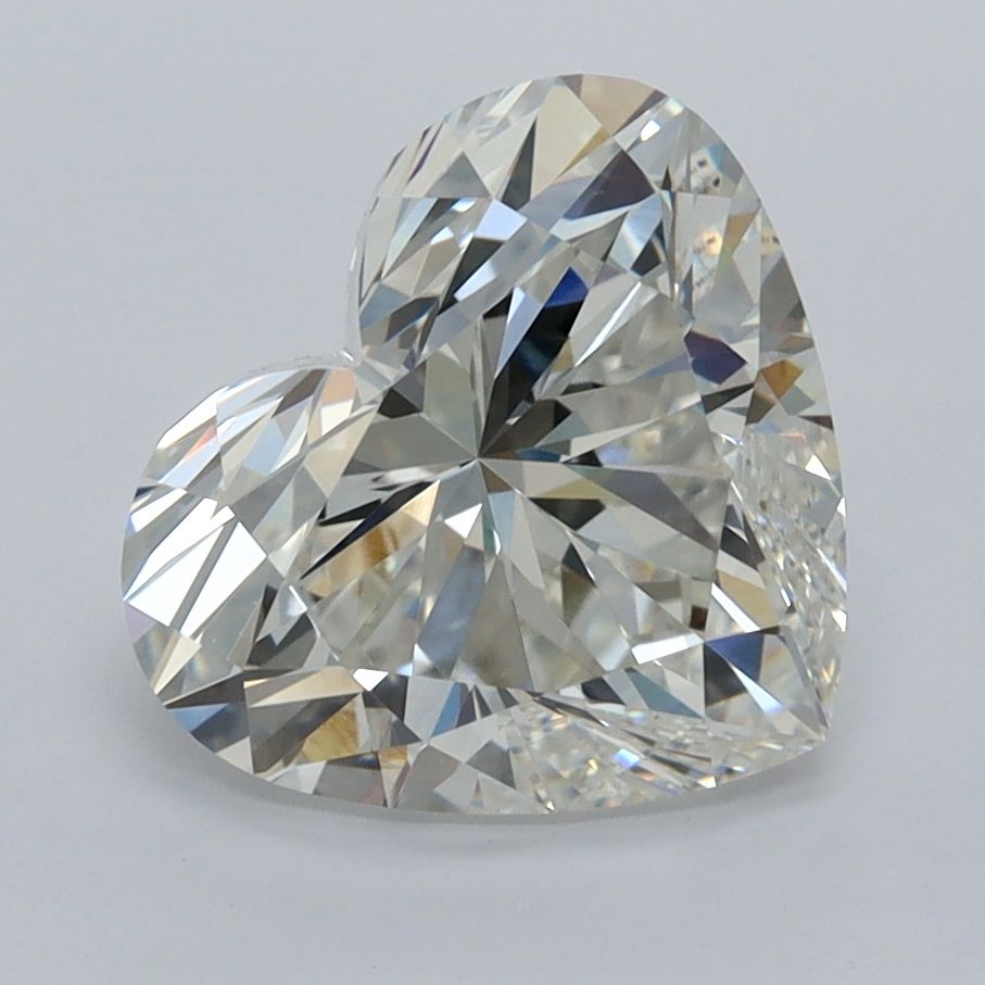 3.03 carat f VVS2 EX Cut IGI heart diamond