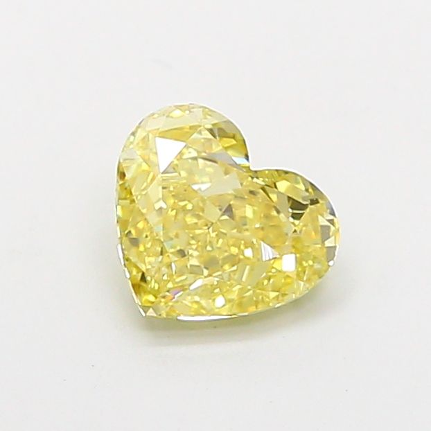 1.09 CT Fancy Yellow HEART