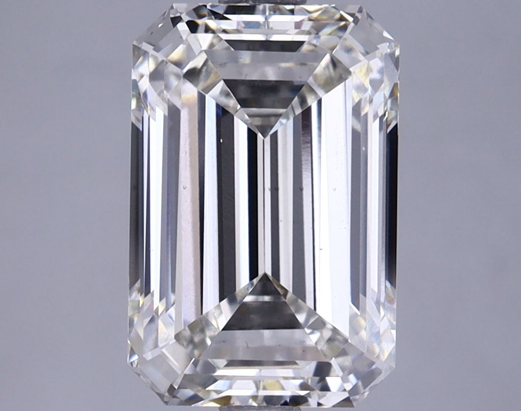 3.70 ct. emerald Lab Grown Diamond front image