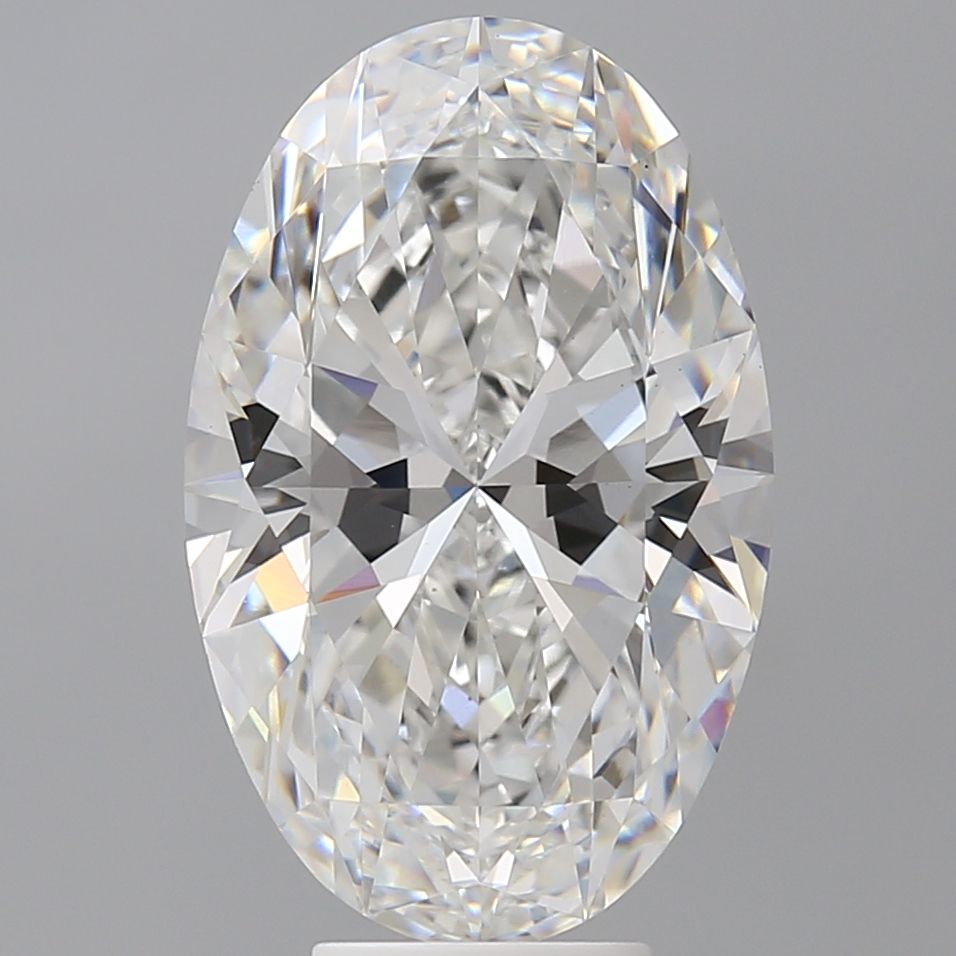 7.05 ct. oval Lab Grown Diamond front image