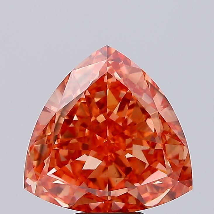 6.8 ct lab-grown Triangular Diamond