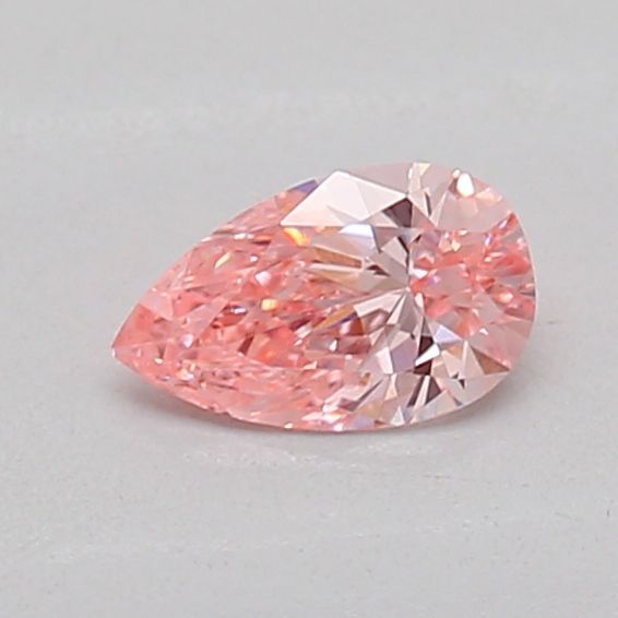 0.18 CT Fancy Vivid Pink PEAR