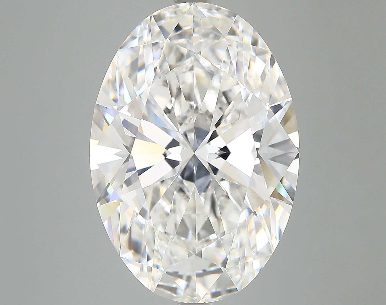 8.01 ct. oval Lab Grown Diamond front image