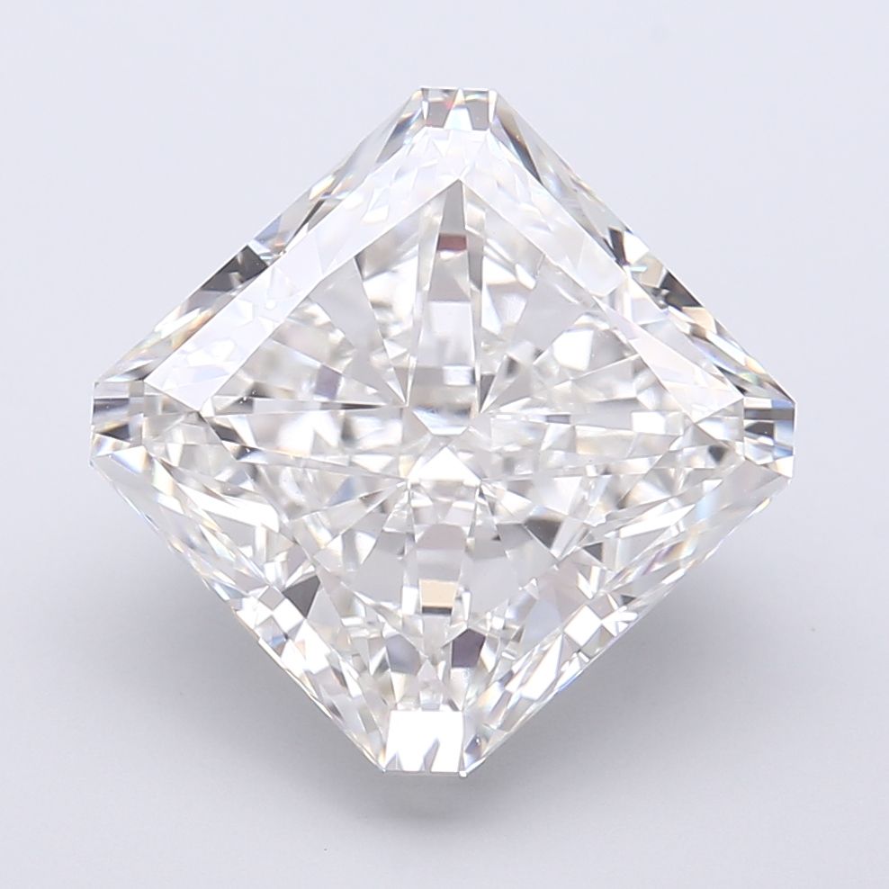 8.16 ct lab-grown Square radiant Diamond