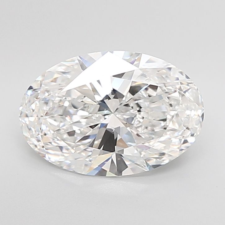 5.07 ct. oval Lab Grown Diamond front image