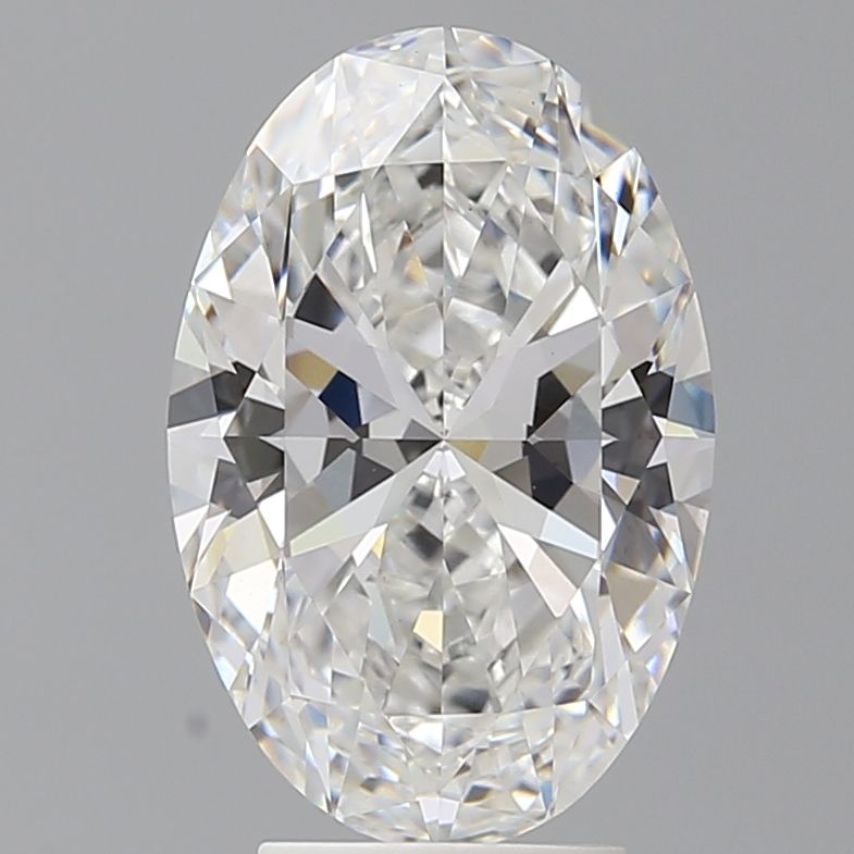 4.10 ct. oval Lab Grown Diamond front image