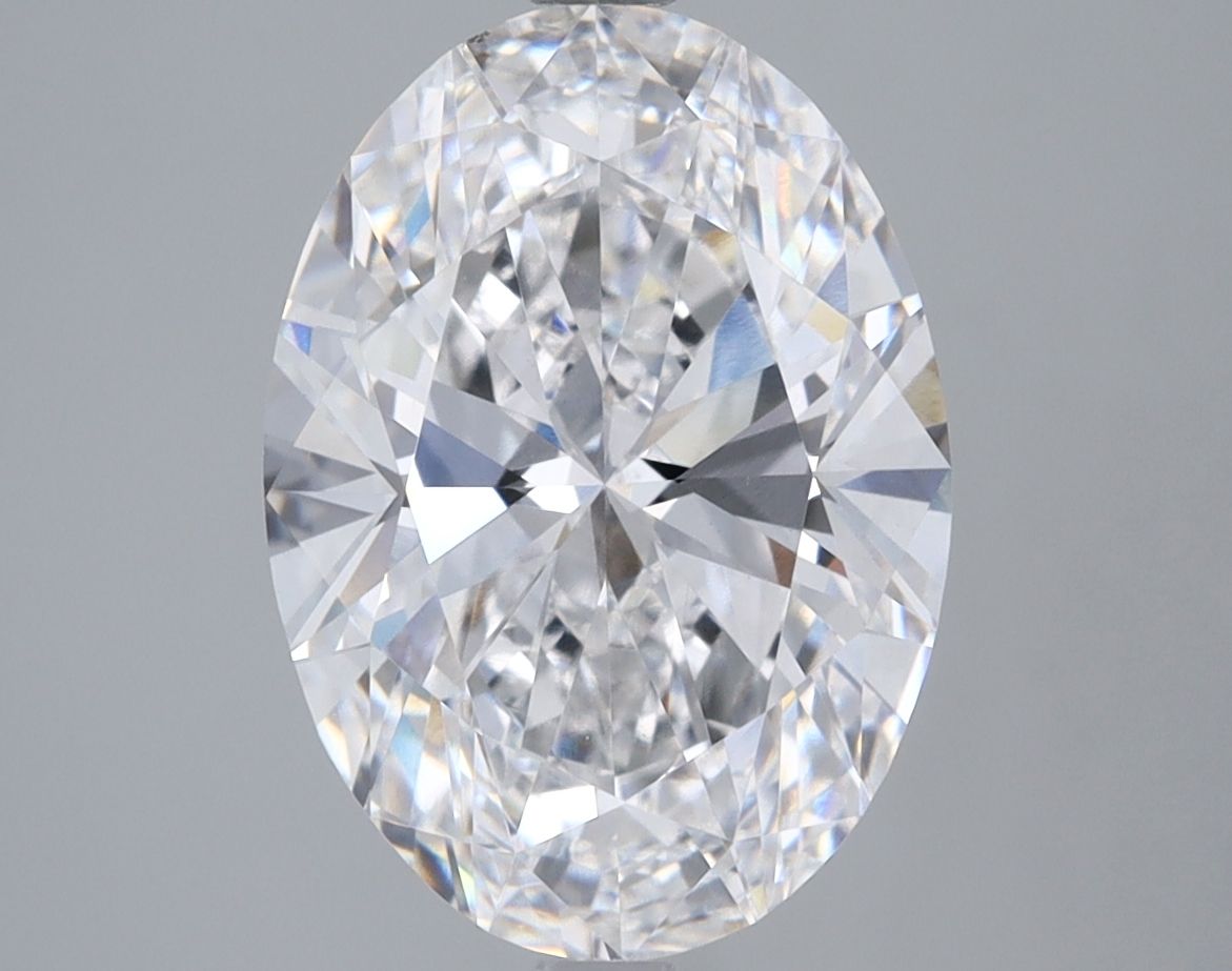 4.02 ct. oval Lab Grown Diamond front image