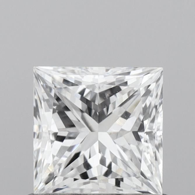 0.73 ct. princess Lab Grown Diamond front image