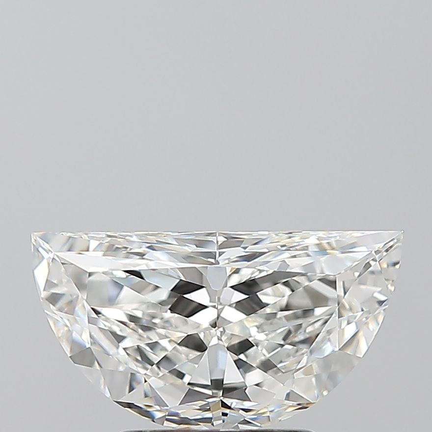 1.5 ct Half moon Diamond