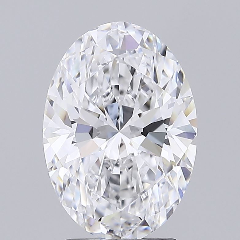 3.02 ct. oval Lab Grown Diamond front image