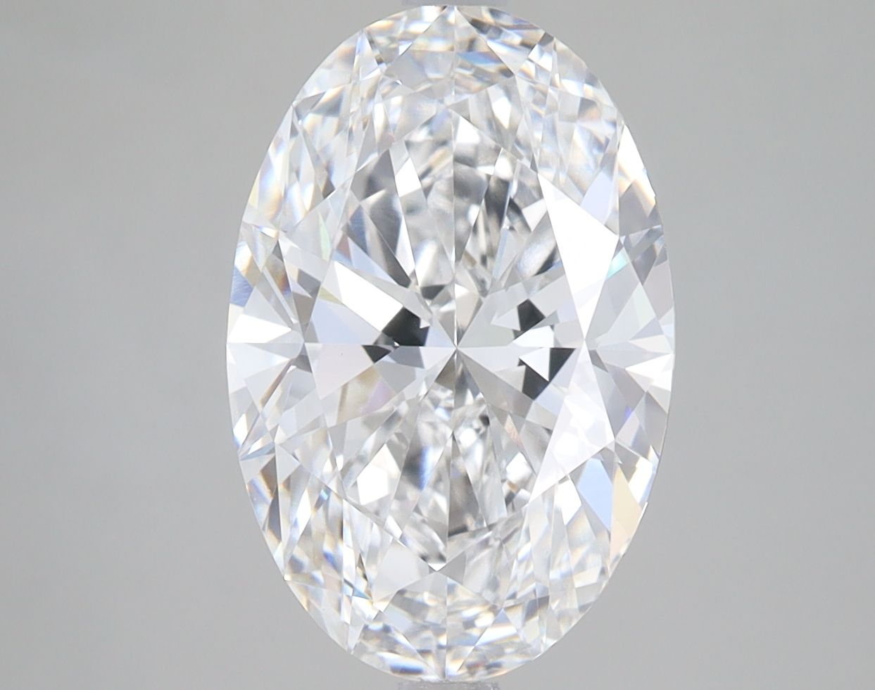 4.06 ct. oval Lab Grown Diamond front image