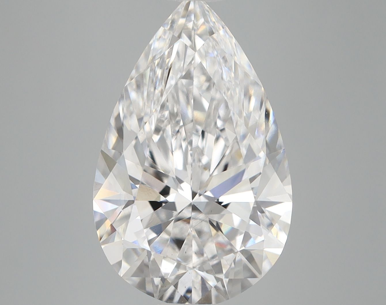 5.06 ct. pear Lab Grown Diamond front image