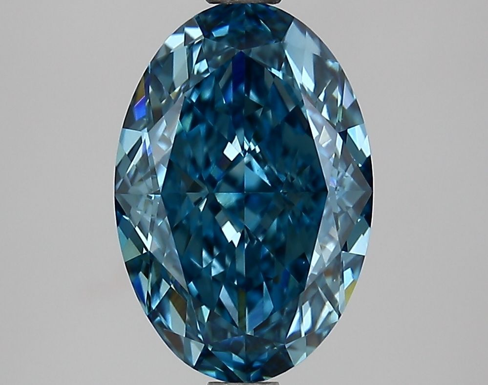 2.67 ct. oval Lab Grown Diamond front image