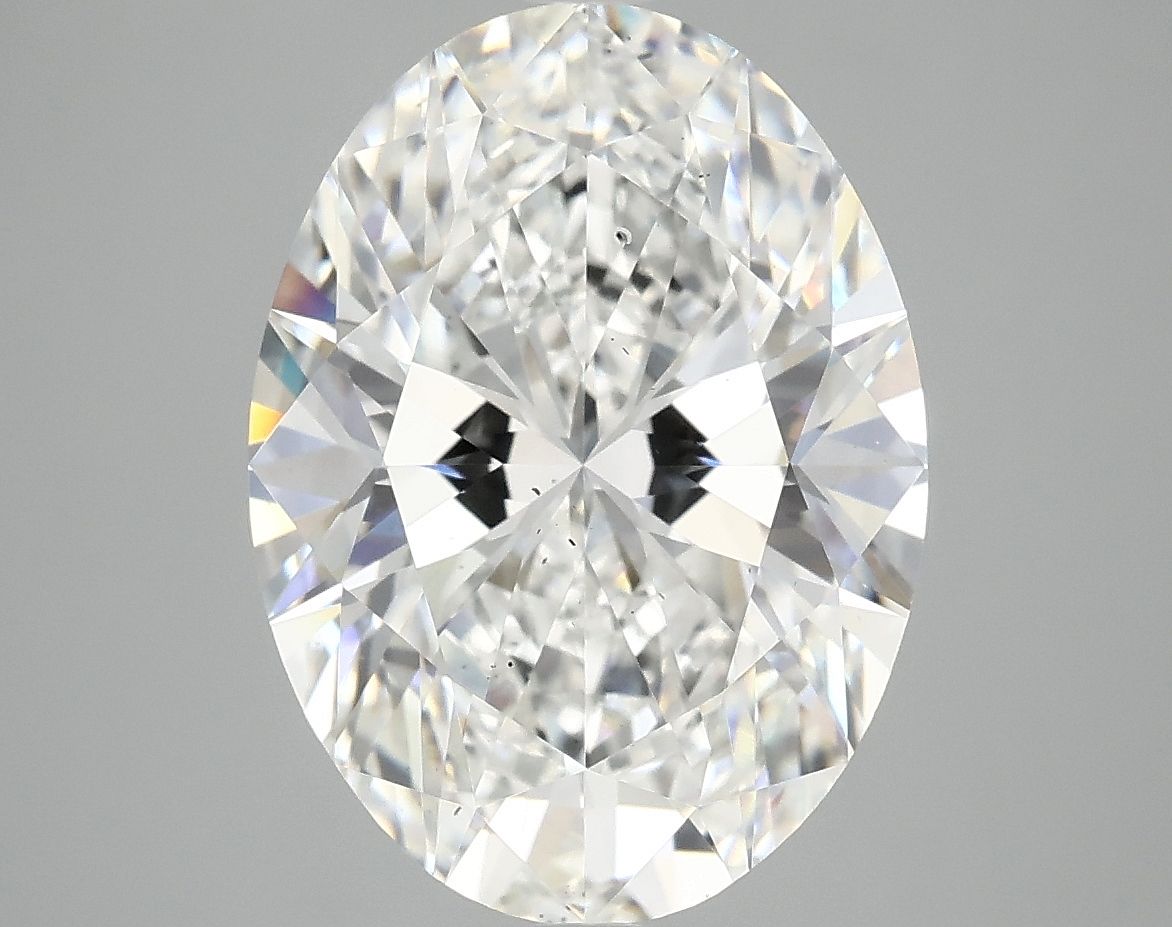 5.01 ct. oval Lab Grown Diamond front image