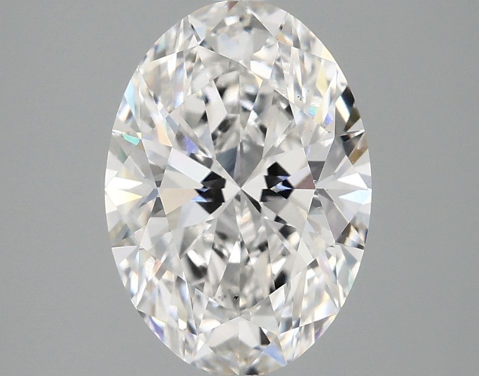 2.87 ct. oval Lab Grown Diamond front image