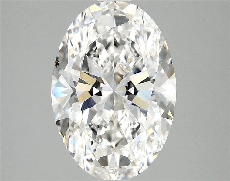 4.06 ct. oval Lab Grown Diamond front image