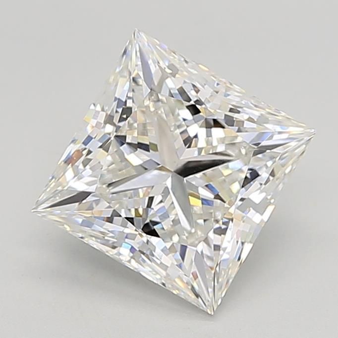 3.03 ct. princess Lab Grown Diamond front image