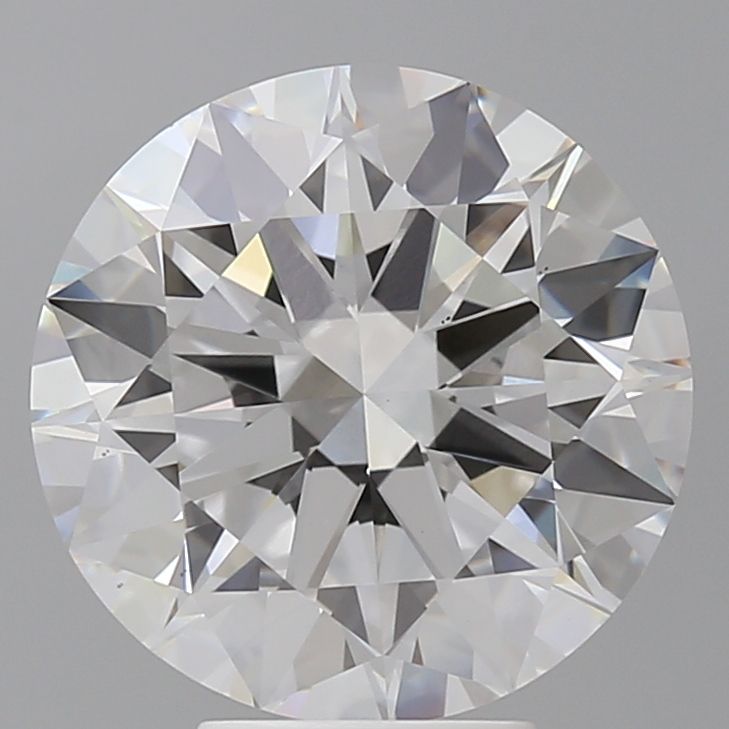 6.02 ct. round Lab Grown Diamond front image